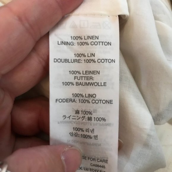 J. Crew Floral Ankle Pants in White and Blue - Picture 5 of 7